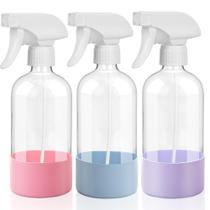 Frasco de spray UUJOLY de plástico recarregável de 500 mL com cabeça ajustável Frasco de spray UUJOLY de plástico recarregável de 500 mL com cabeça ajustável