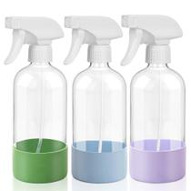 Frasco de spray UUJOLY de plástico recarregável de 500 mL com cabeça ajustável Frasco de spray UUJOLY de plástico recarregável de 500 mL com cabeça ajustável
