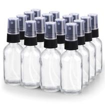 Frasco de spray Wedama 60ml Fine Mist Glass recarregável (pacote com 16) Frasco de spray Wedama 60ml Fine Mist Glass recarregável (pacote com 16)