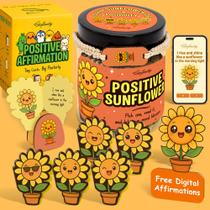 Frasco de suporte de girassol positivo STOFINITY com 60 notas