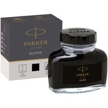 Frasco de tinta Parker QUINK Black 57mL para caneta-tinteiro