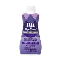 Frasco de tinta Rit DyeMore Fibra líquida sintética 200 ml roxo real Frasco de tinta Rit DyeMore Fibra líquida sintética 200 ml roxo real