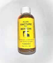 Frasco de tintura de benjoim Torbot 120mL com pincel aplicador