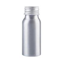 Frasco De Viagem De Alumínio Prateado 30ml-250ml Com Tampa Rosqueável Para Perfume, Cosméticos,