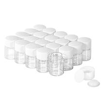 Frasco de vidro BKMAMLAB de 5 ml à prova de vazamentos, 20 unidades com tampas