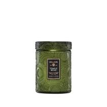 Frasco de vidro Candle Voluspa Temple Moss, mistura de cera de coco de 163 ml Frasco de vidro Candle Voluspa Temple Moss, mistura de cera de coco de 163 ml
