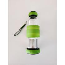 Frasco de vidro com infusor 420mL para chá e infusão Frasco de vidro com infusor 420mL para chá e infusão