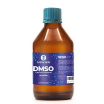 Frasco de vidro de 240 mL de dimetilsulfóxido líquido puro DMSO GARACHEM Frasco de vidro de 240 mL de dimetilsulfóxido líquido puro DMSO GARACHEM