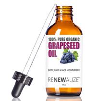 Frasco de vidro hidratante de 120 ml de óleo de semente de uva antienvelhecimento Frasco de vidro hidratante de 120 ml de óleo de semente de uva antienvelhecimento