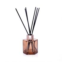 Frasco De Vidro Para Difusor Rose 21X6X6 Frasco De Vidro Para Difusor Rose 21X6X6