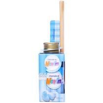 Frasco difusor de aromas com essência Cheirinho de Neném azul 100 ml