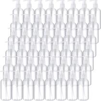 Frasco dispensador de loção, 250 ml, recarregável, 48 unidades, transparente Frasco dispensador de loção, 250 ml, recarregável, 48 unidades, transparente