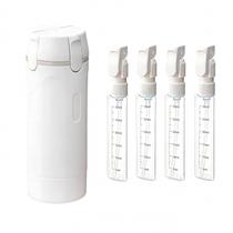 Frasco dispensador de viagem RSN 4 em 1 de 30 mL para produtos de higiene pessoal x4 Frasco dispensador de viagem RSN 4 em 1 de 30 mL para produtos de higiene pessoal x4