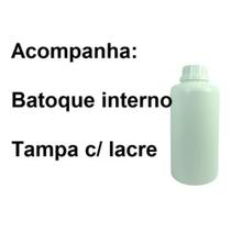 Frasco / Embalagem Pead C/ Batoque E Lacre 1 Litro - 1 Unidade Embalagem plástica em polietileno