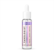 Frasco escuro de 30 ml de gotas autobronzeadoras para rosto e corpo Tanologist Frasco escuro de 30 ml de gotas autobronzeadoras para rosto e corpo Tanologist