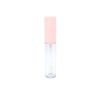 Frasco Gloss Labial Vazio 6Ml Tampa Rosa Batom Liquido 10U