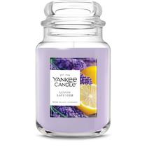 Frasco grande Candle Yankee Candle Limão Lavanda 650 ml Frasco grande Candle Yankee Candle Limão Lavanda 650 ml