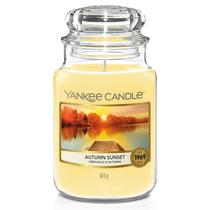 Frasco grande perfumado Yankee Candle Autumn Sunset de 22 on