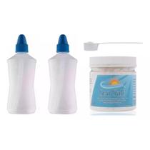 Frasco Limpador 250ml Soro Lavagem Nasal 500g