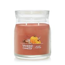 Frasco médio de 385 ml com aroma de abóbora Candle Yankee Candle Frasco médio de 385 ml com aroma de abóbora Candle Yankee Candle