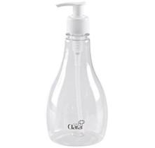 Frasco Multiuso Modelo Pera Transparente - 480ml - Santa clara