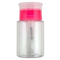 Frasco para Acetona com Pump Rosa 100ml Dafu