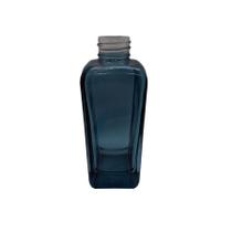 Frasco para aromatizador de Vidro Quadrado - Zagreb Azul - 180ml - 1 unidade - Rizzo Frasco para aromatizador de Vidro Quadrado - Zagreb Azul - 180ml - 1 unidade - Rizzo