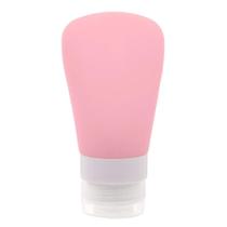 Frasco Para Viagem de Silicone 60 ml Rosa - Quanhe Frasco Para Viagem de Silicone 60 ml Rosa - Quanhe