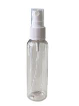 Frasco pet cilíndrico 60ml c/ válvula spray R20/410 - KIT COM 50 UNIDADES Frasco pet cilíndrico 60ml c/ válvula spray R20/410 - KIT COM 50 UNIDADES