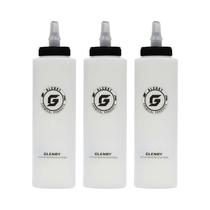 Frasco Plástico De 400ml Para Cera Automotiva E Limpeza, Resistente a Ácidos E Álcalis, Kit Com 3 Frasco Plástico De 400ml Para Cera Automotiva E Limpeza, Resistente a Ácidos E Álcalis, Kit Com 3