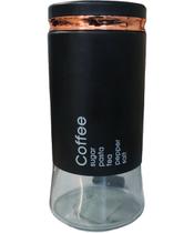 Frasco Pote Coffee Vidro Grande Mantimentos Tampa Hermético