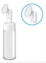 Frasco Pump Brush Escova De Silicone Higienização Facial-180ML