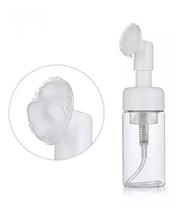 Frasco Pump Espuma Limpeza Facial Skin Care Escova Silicone