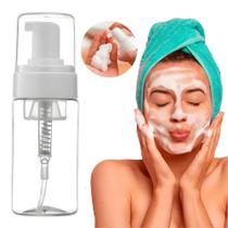 Frasco Pump Espumador 100mL Dispenser Espuma Skin Care Beleza Sabonete Líquido Cílios Sobrancelha