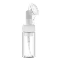 Frasco Pump Espumador para Sabonete com Escova de Silicone para Skincare