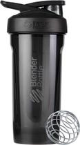 Frasco Shaker Cup BlenderBottle Strada 800 ml para batidos de proteína pretos