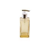 Frasco Square 250ml Mel Válvula Prata para Sabonete/Álcool em Gel