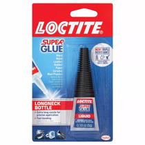 Frasco Super Glue Loctite Liquid Longneck de 5 ml, pacote com 6