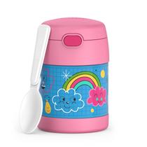 Frasco Térmico Funtainer 300ml para Crianças - Aço Inoxidável com Colher Frasco Térmico Funtainer 300ml para Crianças - Aço Inoxidável com Colher
