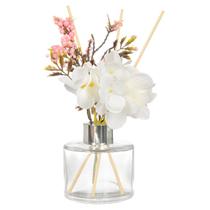 Frasco Vidro 130ml Difusor Orquidea Aromatizador Luxo Lavabo Banheiro Closet Pia