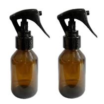 Frasco Vidro Âmbar Spray 60Ml Pulverizador Gatilho 20 Frasco Vidro Âmbar Spray 60Ml Pulverizador Gatilho 20