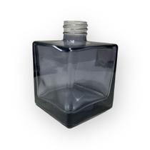 Frasco vidro cube 250ml fume total (sem valvula)