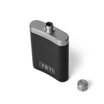 Frasco YETI 200ml (7 onças) com Funil - Aço Inoxidável Preto Frasco YETI 200ml (7 onças) com Funil - Aço Inoxidável Preto