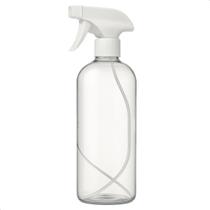 Frascos Borrifador Spray Pulverizador 1000ml com Válvula Multiuso Transparente 1L
