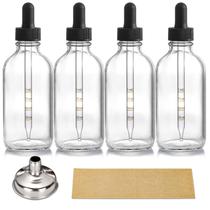 Frascos conta-gotas de vidro AOZITA 120 mL (4 onças) com conta-gotas medido