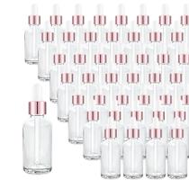 Frascos conta-gotas de vidro Easeen 30ml (pacote com 48) Óleos essenciais