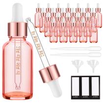 Frascos conta-gotas de vidro PrettyCare 60 ml (pacote com 24) e acessórios