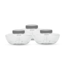 Frascos de armazenamento de leite materno Elvie Pump 150mL, pacote com 3 Frascos de armazenamento de leite materno Elvie Pump 150mL, pacote com 3