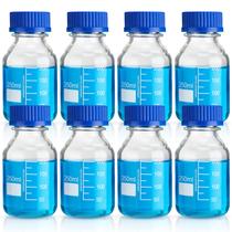 Frascos de armazenamento de mídia Irenare Borosilicate Glass 250mL (8 unidades) Frascos de armazenamento de mídia Irenare Borosilicate Glass 250mL (8 unidades)