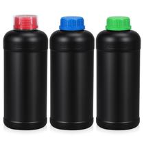 Frascos de armazenamento de produtos químicos ASEVAT 1000mL HDPE (3 unidades)